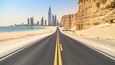 Newsletter signup for Road Pass Journey Travel in Dubai