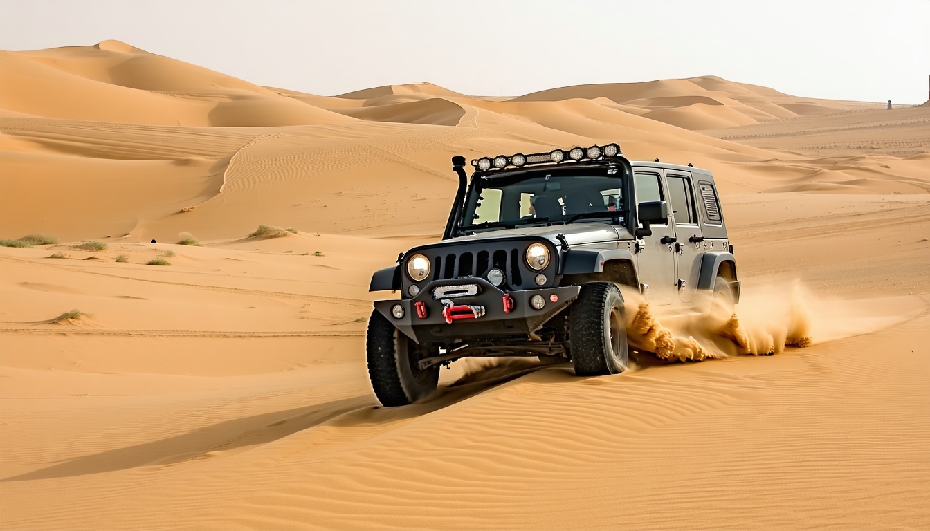 Adventure activities in Dubai desert